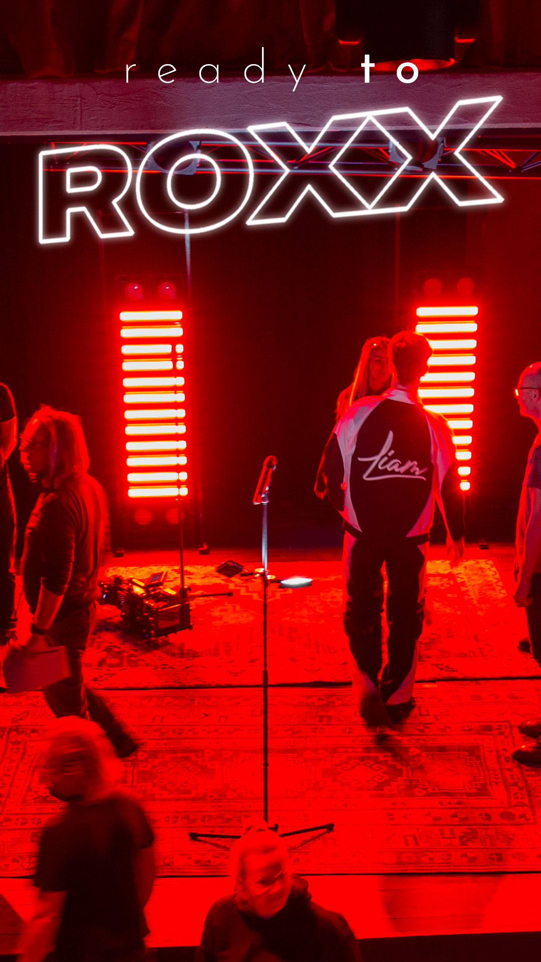 Milo TV series lighting setup 1