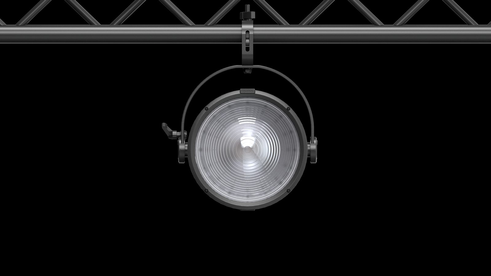 CLUSTER BIG EYE: On a truss, Retro Yoke